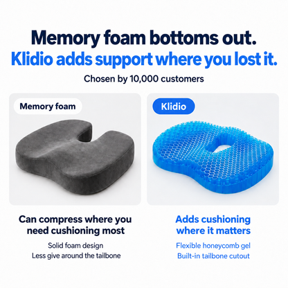 Klidio Jelly Honeycomb Cushion