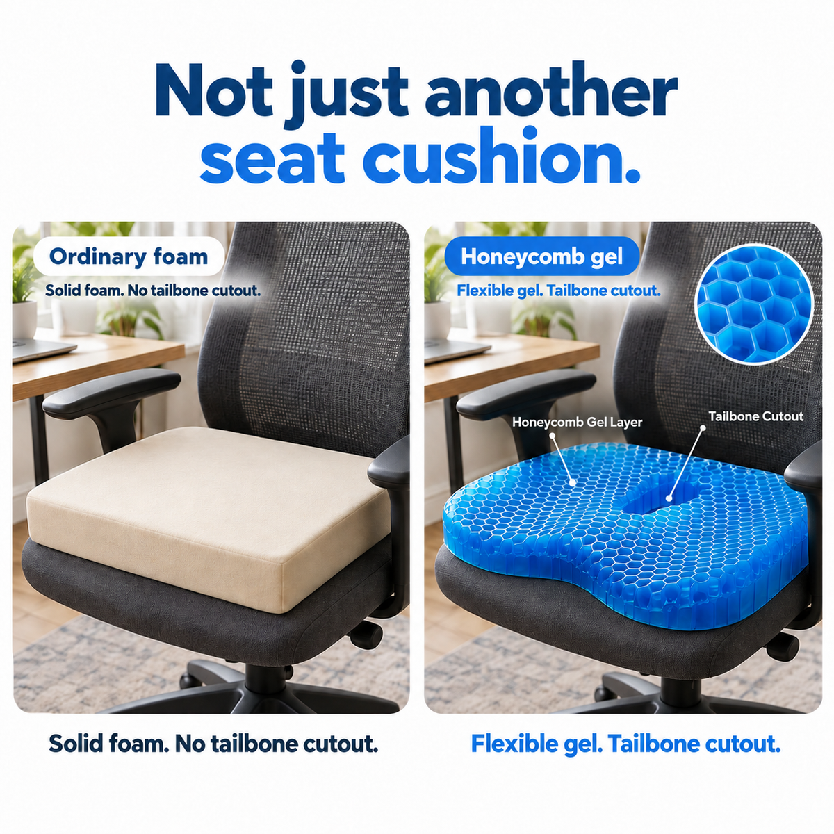 Klidio Jelly Honeycomb Cushion